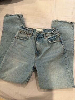 Abercrombie & Fitch Light Blue Straight Leg Jeans